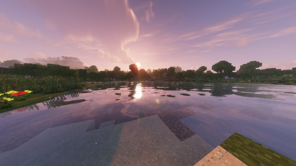 Dynamic Rivers — sunset over an eroded riverbank
